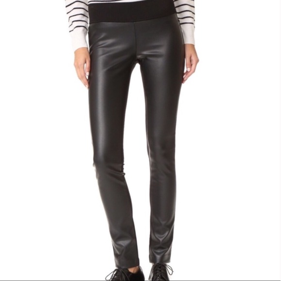 club monaco leather pants